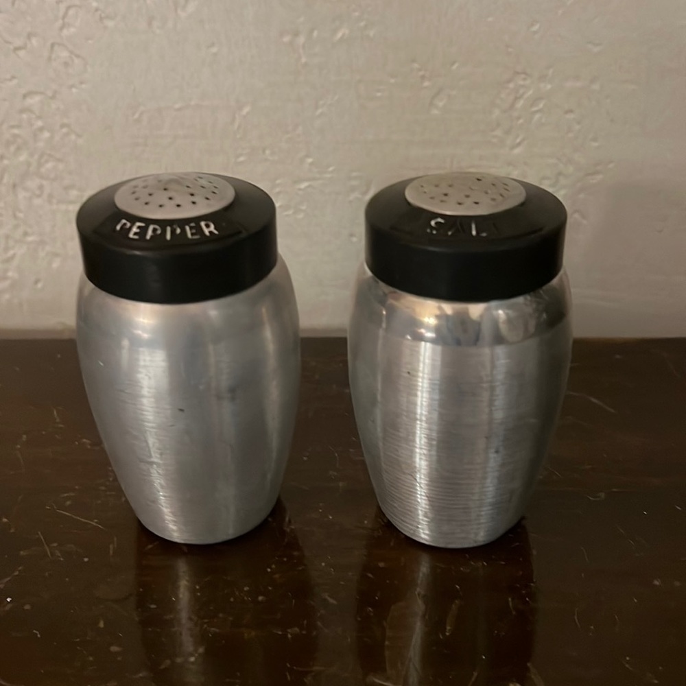 Vintage salt and pepper shakers